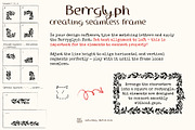 Berry & Ink font duo border builder, a Symbol Font by saturday.sketch (Thumbnail 6 of 7)
