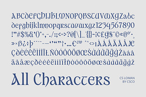 CS Loman Uncial Font