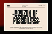 TBJ Norguba Sans Serif Display, a Sans Serif Font by Taboja Studio (Thumbnail 3 of 11)