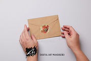 Mini Botanical Junk journal Kit, a Decorative Illustration by Digital Art Mahdiseño (Thumbnail 7 of 11)