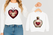 Kawaii Quirky Valentine Icons Pack, an Illustration by designcity5 (Thumbnail 5 of 5)