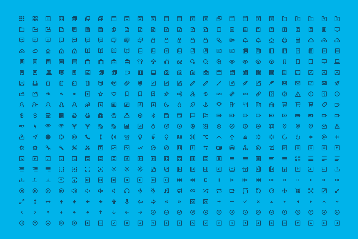 500 Stroke Icons + Font (Flaticons), an Icon by Flaticons (Photo 2 of 2)