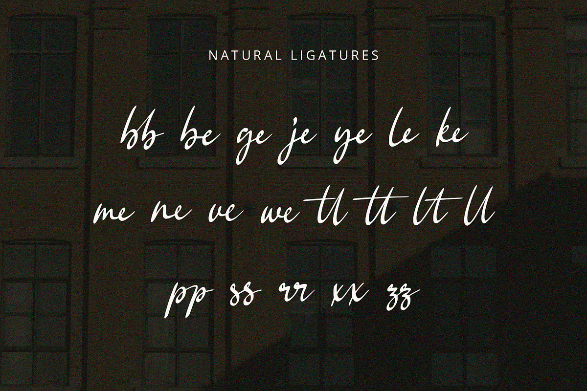 Bellina - Handwritten Font, a Handwritten Font by Alpaprana (Photo 4 of 10)