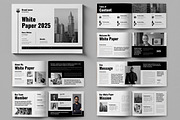 White Paper Layout, a Brochure Template by ContestDesign (Thumbnail 1 of 5)