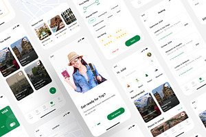 SetGo - Travel App UI Kit