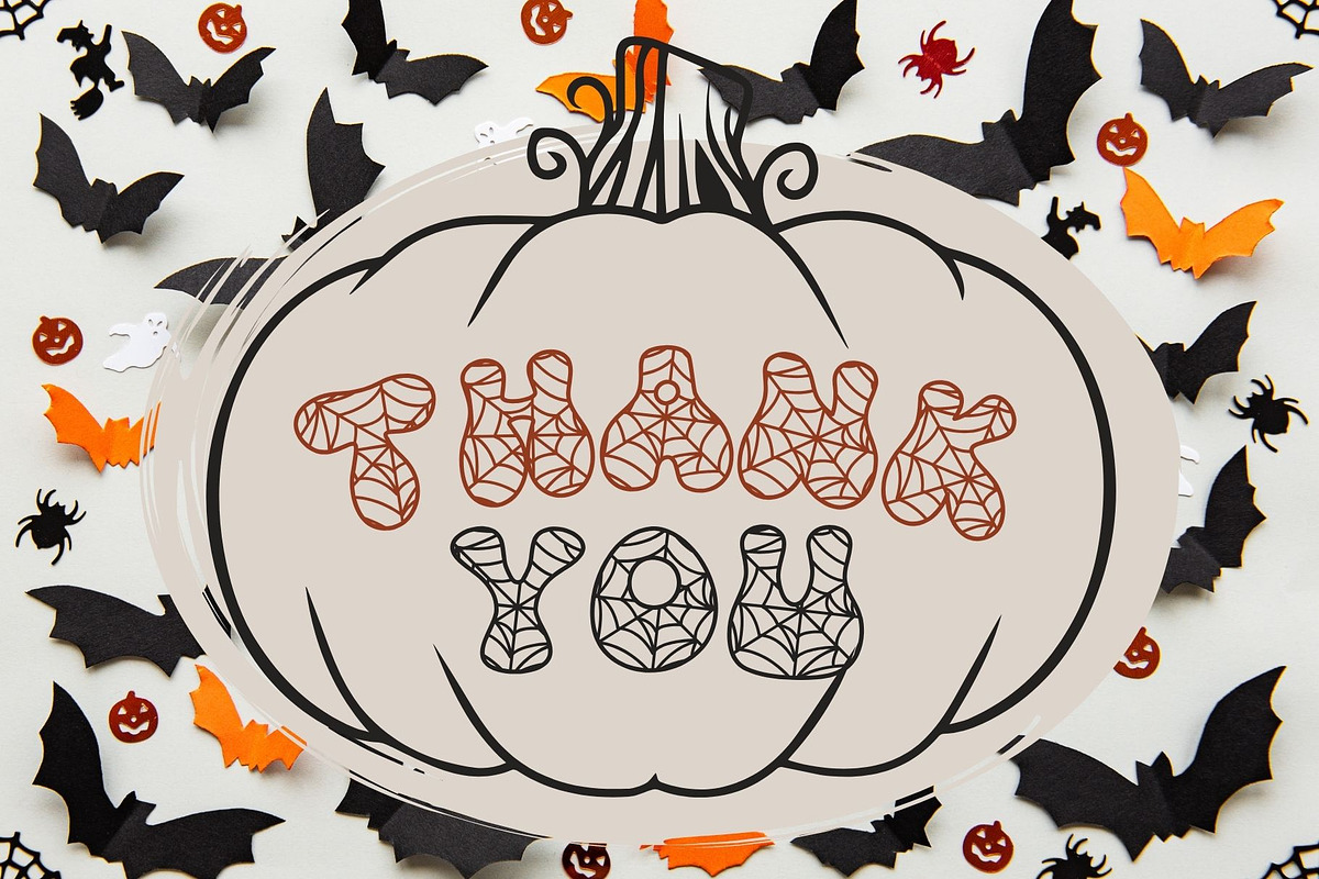 Retro Spider, a Handwritten Font by Brown Cupple (Photo 8 of 8)