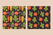 Veganism. Veggies, Fruits & Dishes, a Food Illustration by Renberrry.Store (Thumbnail 14 of 16)