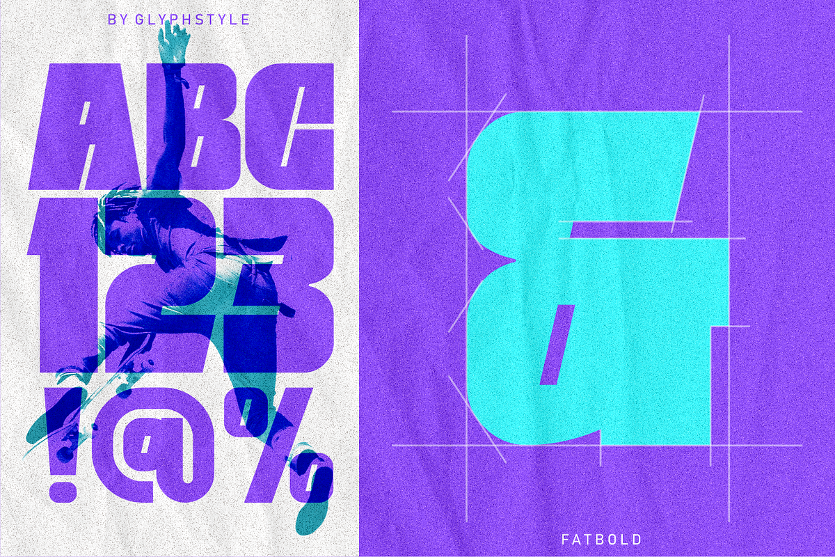 Fatbold Display, a Sans Serif Font by Glyphstyle (Photo 6 of 8)