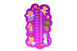 Kids Height Chart, Cupid Angels