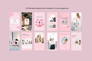 Wellness Instagram Template Canva, a Social Media Template by Deepa Template Studio (Thumbnail 6 of 12)