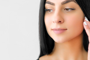 Healthy complexion facial wellness female skin, a Person Photo by Photo Drive Studio