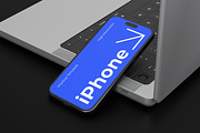 Realistic iPhone Mockup, an iPhone Mockup by Graphic Deal (Thumbnail 5 of 5)