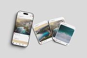 Realistic Social Media Mockup PSD, an Advertising Mockup by MA-KING_ART (Thumbnail 4 of 5)