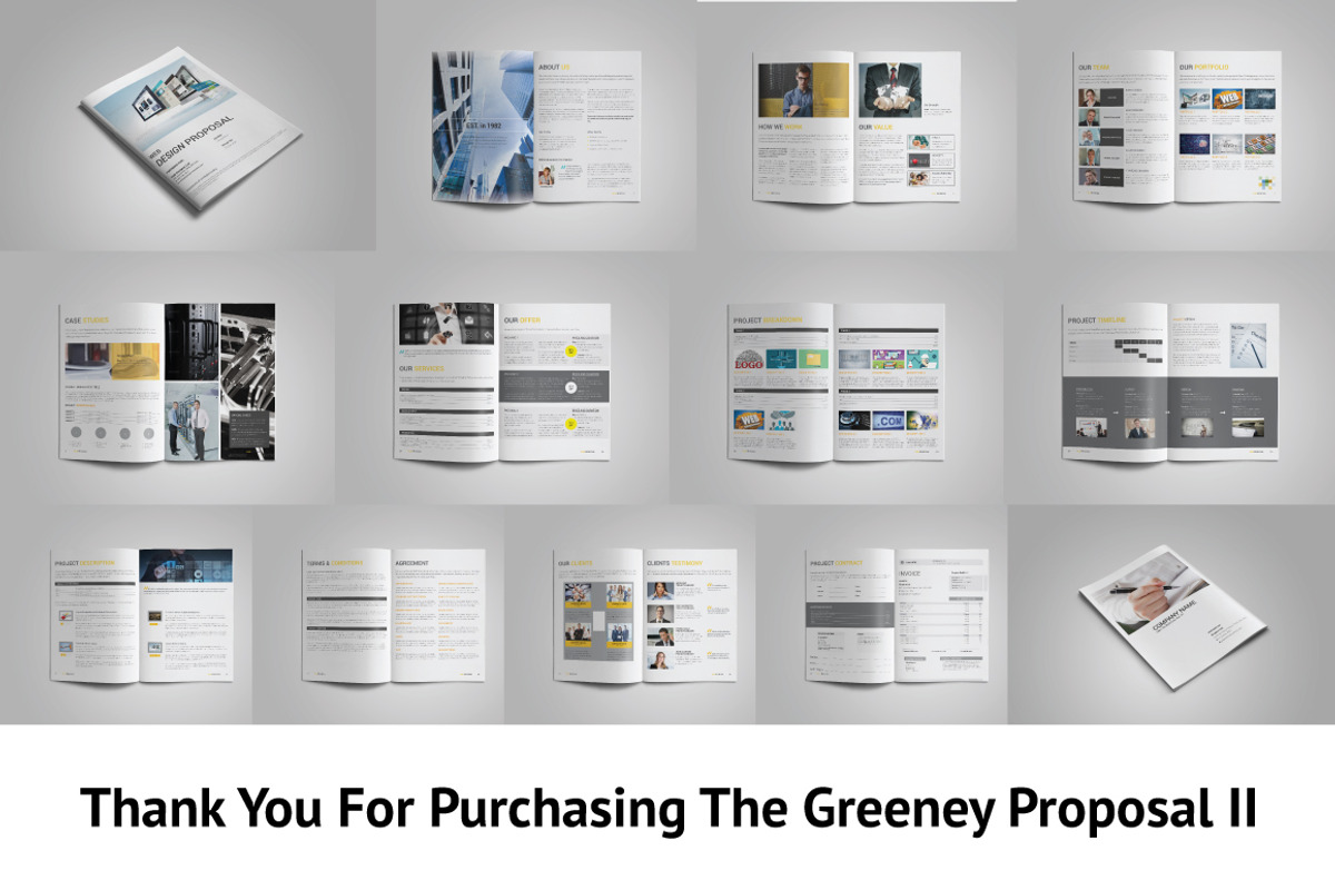 Greeney Proposal II, a Brochure Template by GreenDesign (Photo 3 of 4)