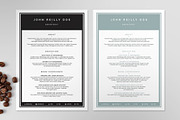 Resume/CV Template X, a Resume Template by Print Forge (Thumbnail 2 of 3)