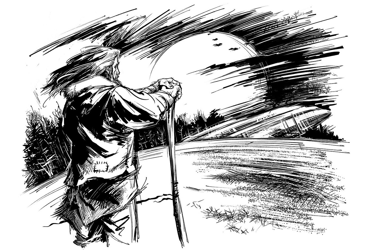 INK. 40 Photoshop Brushes for Inking, a Brush Add-On by Eldar Zakirov's (Photo 9 of 13)