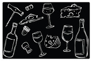 Vector wine, a Food Illustration by risovanya (Thumbnail 3 of 5)