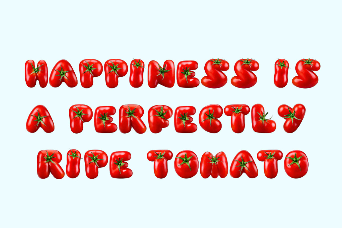Fresh Tomato Font, a Font by Handmadefont (Photo 4 of 10)