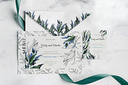 Lineart floral leaves patterns, a Texture Illustration by Dina Guiter (Thumbnail 6 of 20)