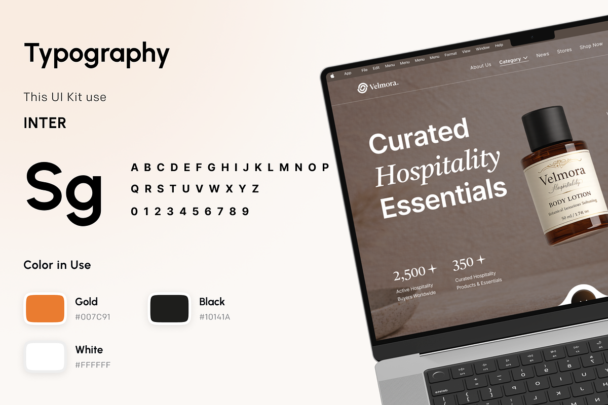 Velmora - Small-Medium Ecommerce UI, a Landing Page Template by Agensip Design Agency (Photo 5 of 10)