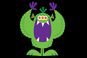 4 Fuzzy Monsters, a Graphic by steckfigures (Thumbnail 5 of 5)