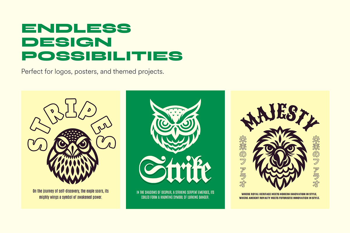 Birds Silhouette Icon Set, a Solid Icon by Creative Stall (Photo 2 of 9)