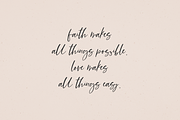 Everylove Script, a Script Font by Beck McCormick (Thumbnail 8 of 10)