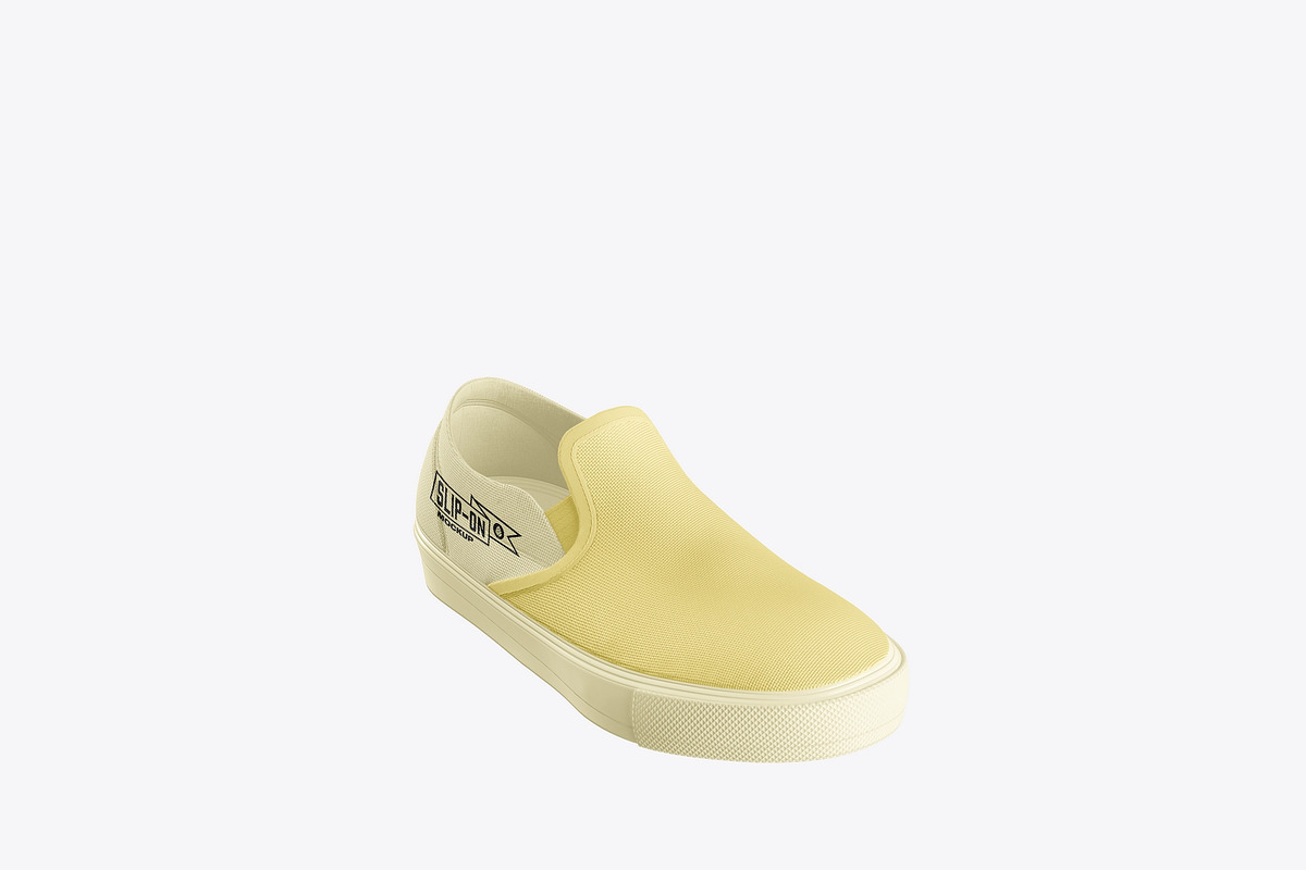Slip-On Shoes Mockup, a Product Mockup by OneVectorStock (Photo 5 of 13)