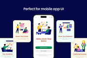 60 Work Flat Illustrations, a Work Illustration by Prosymbols (Thumbnail 3 of 9)
