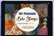 Procreate Stamps - Boho, a Brush Add-On by Li Zamperini (Thumbnail 13 of 13)