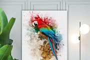 Watercolor Bird Painting Effect, an Action Add-On by Photoshop Action (Thumbnail 12 of 21)