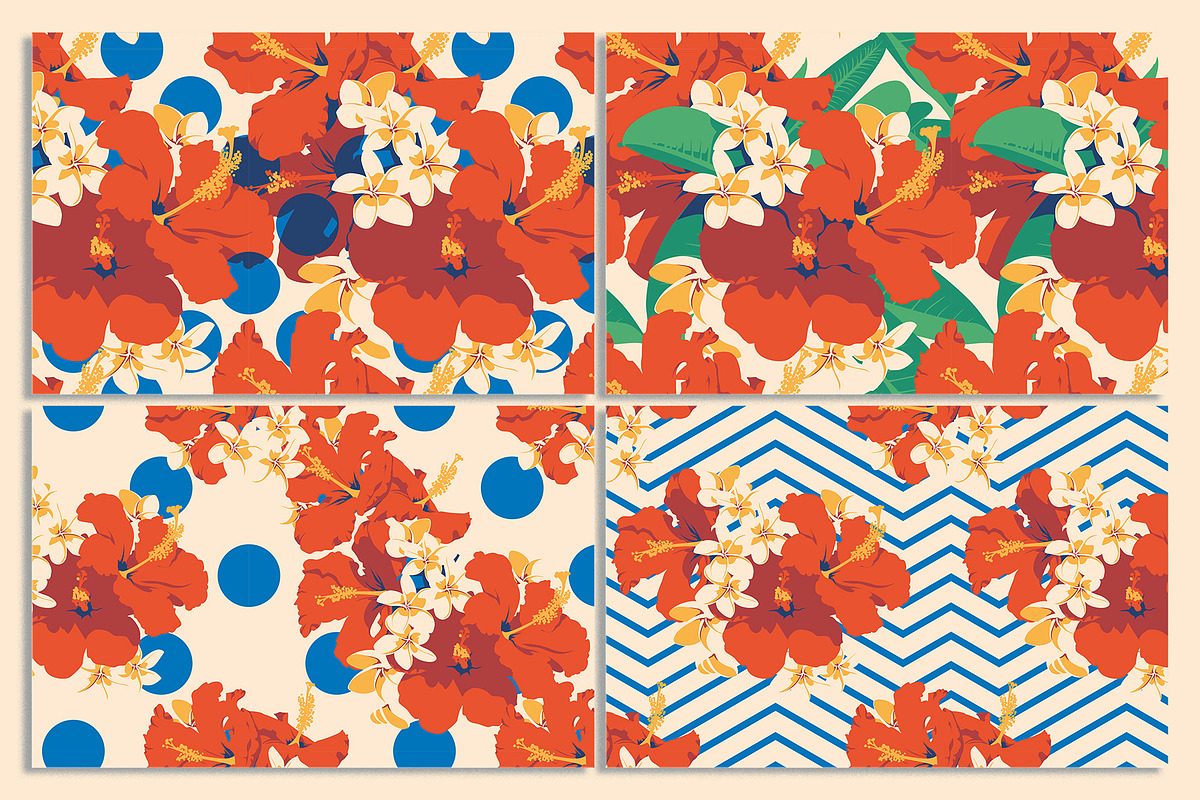 20 Seamless Tropic Patterns, a Pattern Graphic by Alexander Baidin (Photo 6 of 11)