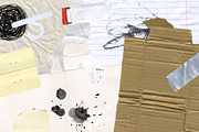 Paper Collage and Scribbles Elements, a Graphic by LarysaZabrotskaya (Thumbnail 16 of 24)