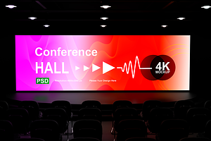 Conference Hall Mockup