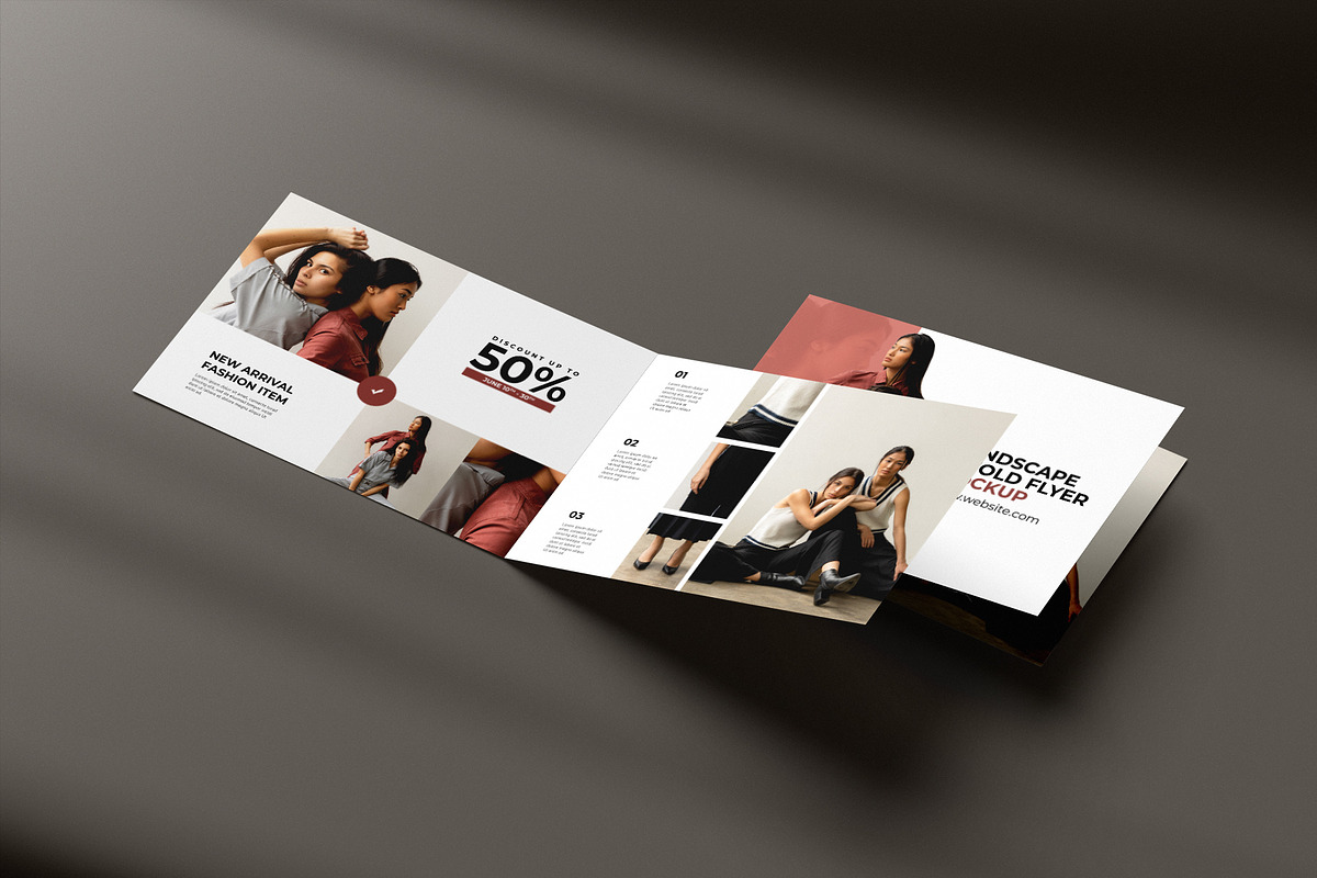 Bifold Brochure Mockup, a Books & Magazine Mockup by Mockup Supper (Photo 7 of 13)