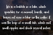 Midnight | Script Font, a Handwritten Font by Scratchones (Thumbnail 6 of 8)