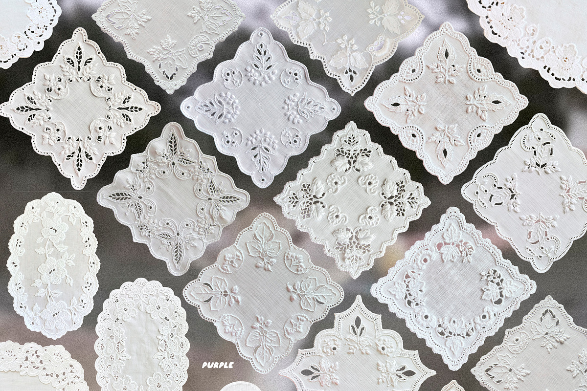 Richelieu Lace Doilies, an Object Graphic by Purple (Photo 11 of 13)