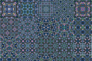 Deep Sea Siren Watercolor Patterns, a Pattern Graphic by Gen Aumonier (Thumbnail 4 of 7)