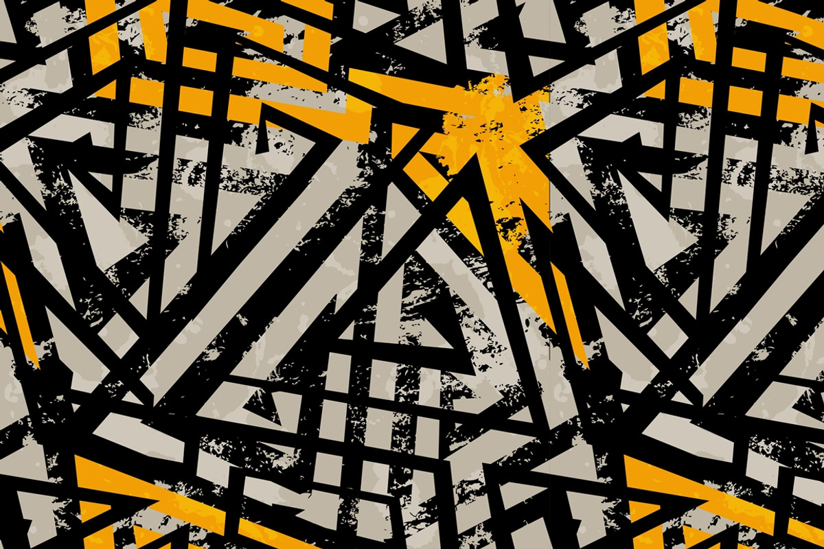 Graffiti vector patterns pack, a Pattern Graphic by Gudiny (Photo 11 of 13)