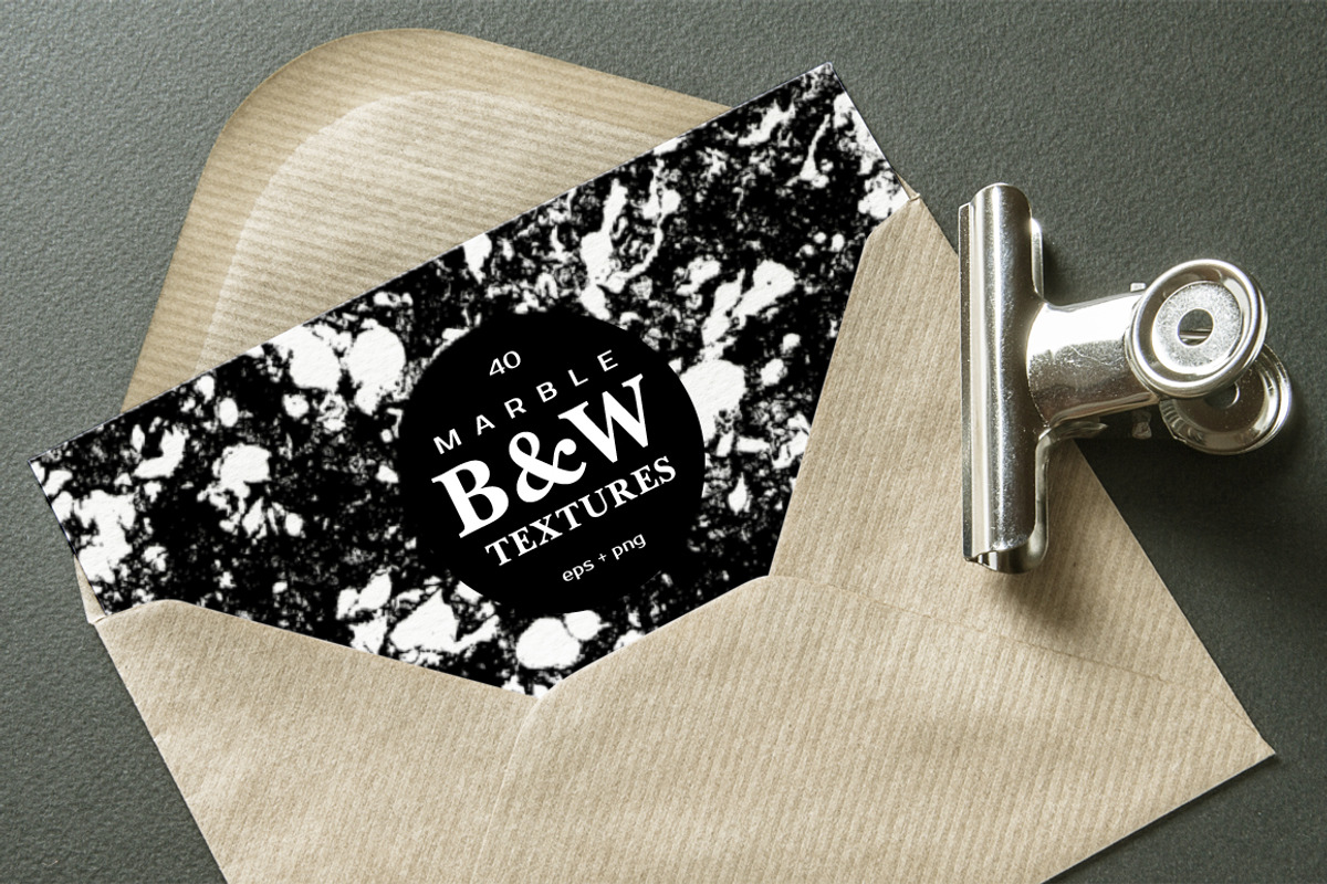MARBLE B&W Vector Textures, a Texture Graphic by ekaart (Photo 11 of 11)