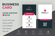 Corporate Business Card Template, a Business Card Template by GFXCity (Thumbnail 1 of 3)