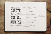 Quaderno Bianco Family, a Handwritten Font by Monofonts (Thumbnail 6 of 7)