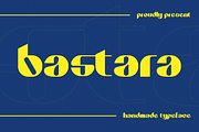 Bastara Handmade Sans Serif Font, a Sans Serif Font by Artiveko (Thumbnail 1 of 7)