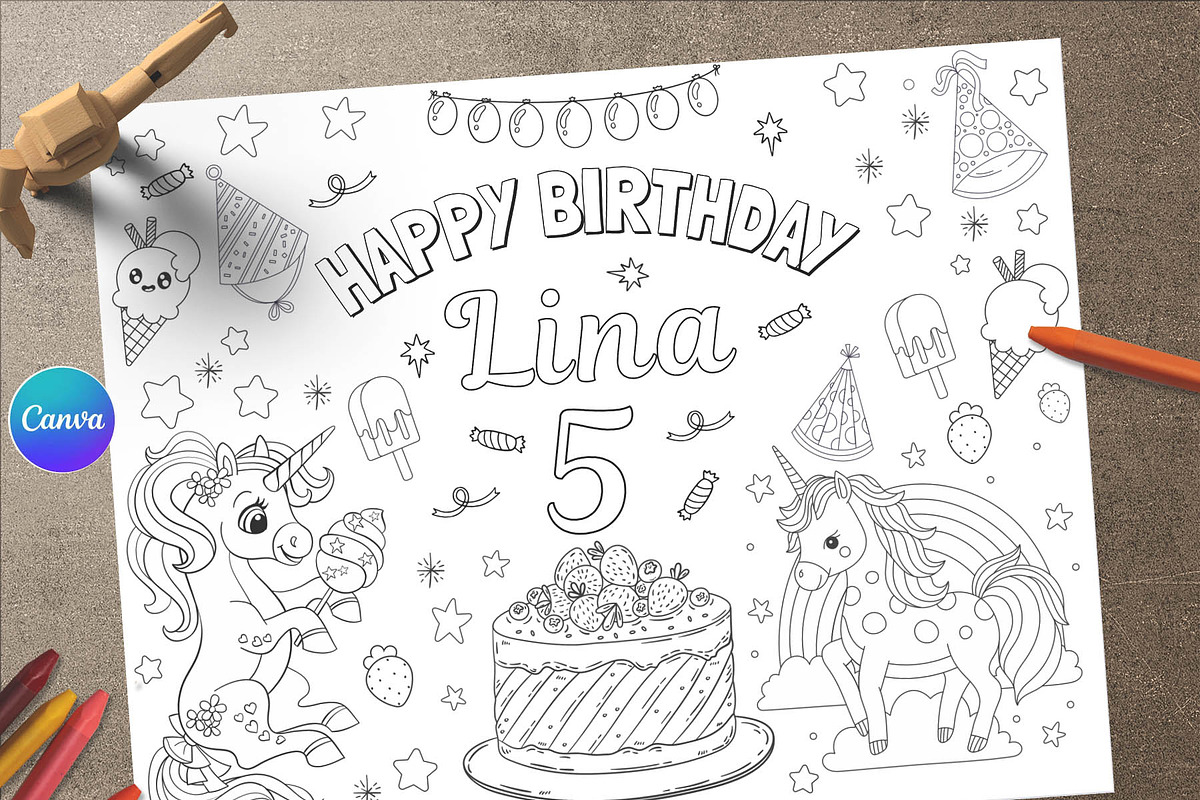 Pony Activity & Coloring Page, a Stationery Template by AIW SOLUTIONS (Photo 1 of 3)