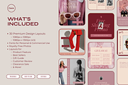 Amor | E-commerce IG Template, a Social Media Template by Artfullyours (Thumbnail 3 of 11)