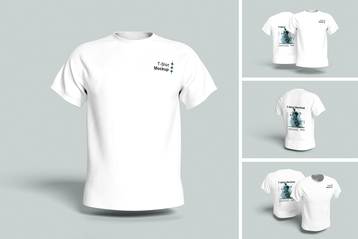 High-Quality T-Shirt Mockup, a Shirt Mockup by swsi-studio (Photo 1 of 5)