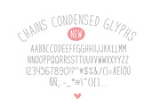 Chains Condensed, a Script Font by Fonts & Printables (Thumbnail 2 of 3)