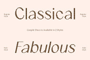 Canpile Disco, a Sans Serif Font by Craft Supply Co. (Thumbnail 2 of 8)