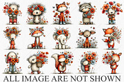 Whimsical Summer Animals Clipart, a Seasonal Illustration by Canvas Craft (Thumbnail 4 of 10)