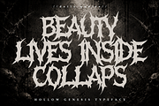 Hollow Genesis Death Metal, a Symbol Font by Masyafi Studio (Thumbnail 8 of 9)